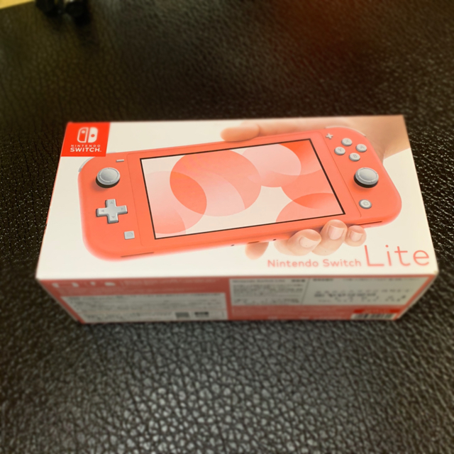 switch lite コーラル 販売店舗印付き