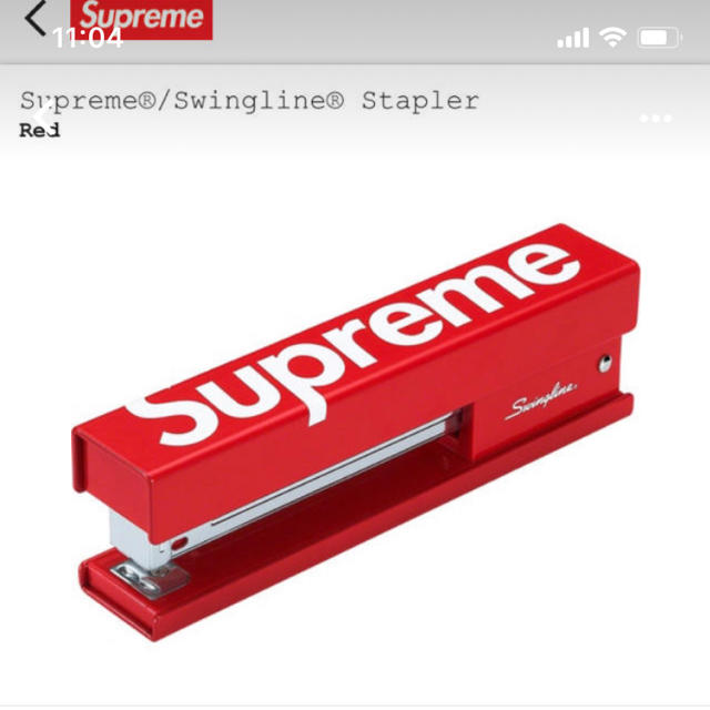 Supreme Swingline Stapler シュプリーム ホッチキス