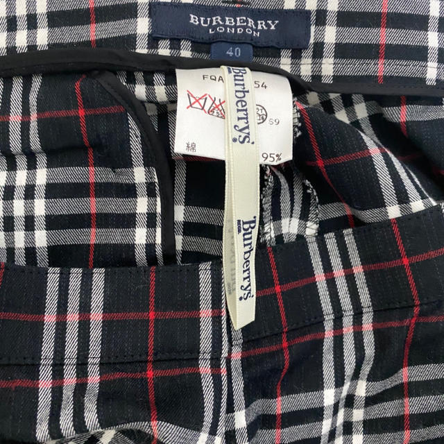 BURBERRY(バーバリー)のBurberry London チェックパンツ レディースのパンツ(カジュアルパンツ)の商品写真