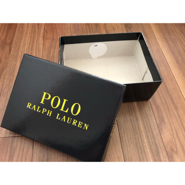 POLO RALPH LAUREN(ポロラルフローレン)の美品【polo Ralph Lauren】ポロ　ラルフローレン　子ども靴 キッズ/ベビー/マタニティのベビー靴/シューズ(~14cm)(スリッポン)の商品写真