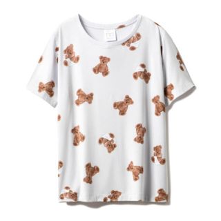 ジェラートピケ(gelato pique)の新品未開封♡完売レア♡ジェラートピケ ベアモチーフ 抗菌防臭 Tシャツ (ルームウェア)