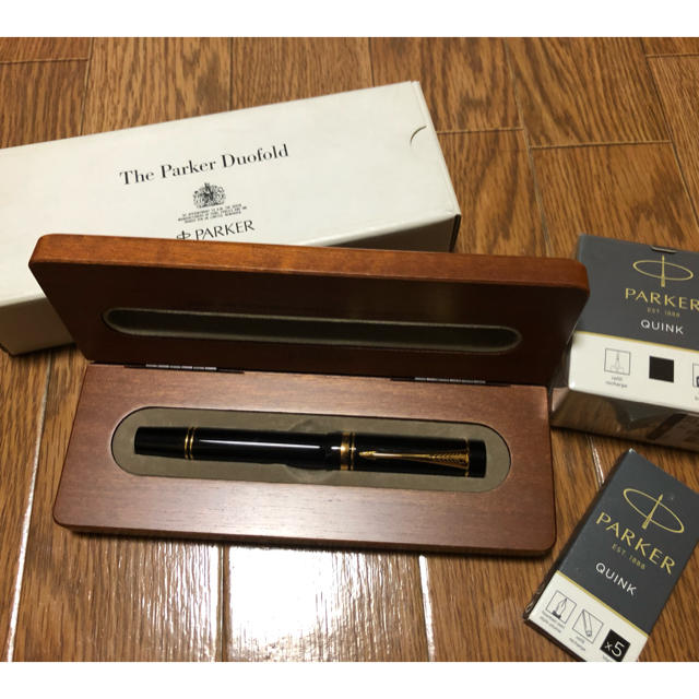 Parker デュオフォールド センテニアル 万年筆 新発売 35%割引 lecoupe