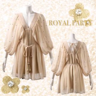 ロイヤルパーティー(ROYAL PARTY)の新品タグ付ROYAL PARTYワンピ(ミニワンピース)