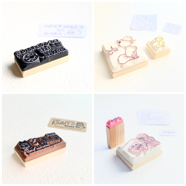 おすすめ 消しゴム判子 オーダーメイド スタンプ はんこ はんこ - www