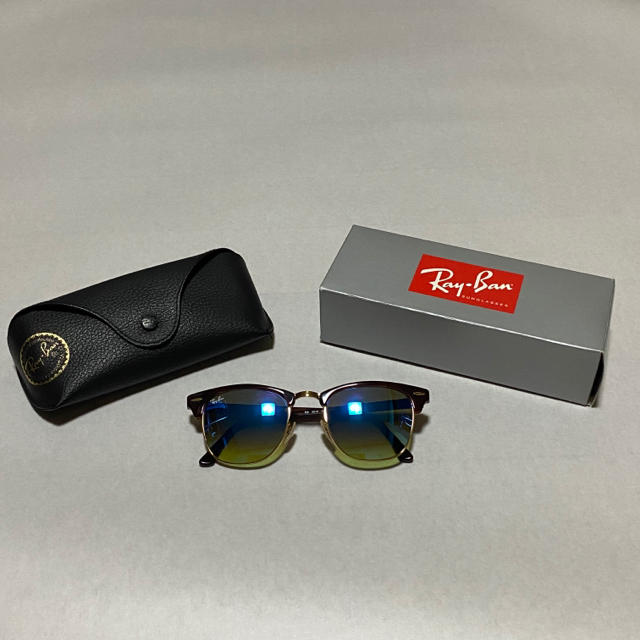 レイバン　ミラーレンズサングラス（緑色）RayBan