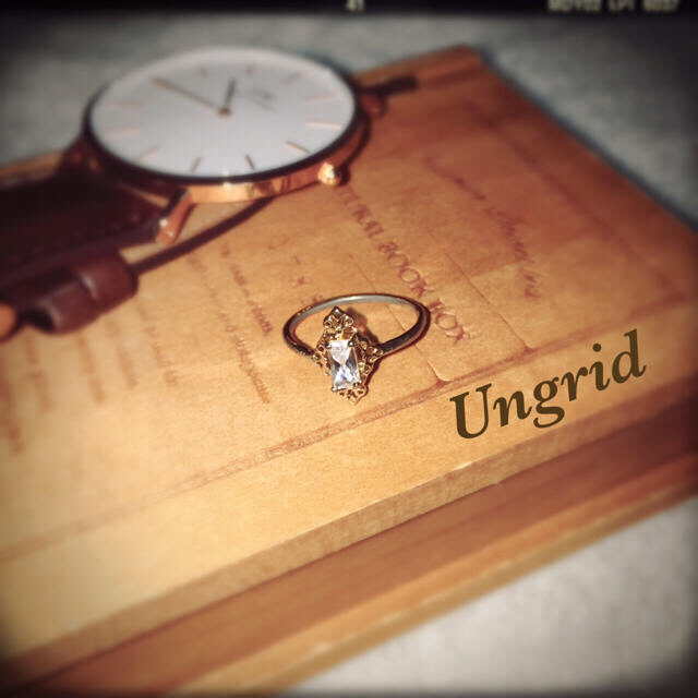 Ungrid(アングリッド)のUngrid モチーフリング レディースのアクセサリー(リング(指輪))の商品写真