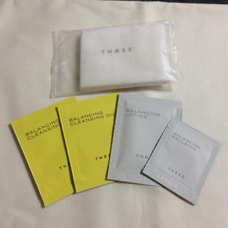 スリー(THREE)のTHREE サンプルセット(クレンジング/メイク落とし)