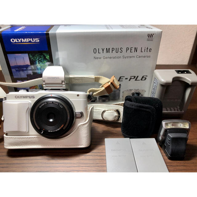 OLYMPUS PEN E-PL6☆フルセット☆値段交渉可