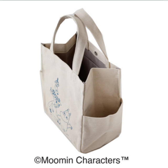 Little Me(リトルミー)のMoomin×紀ノ国屋/ムーミンコットンバッグ ナチュラル レディースのバッグ(トートバッグ)の商品写真