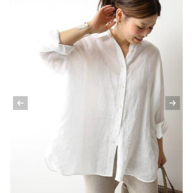 定価3.2万　Deuxieme Classe WIDE LINEN シャツ