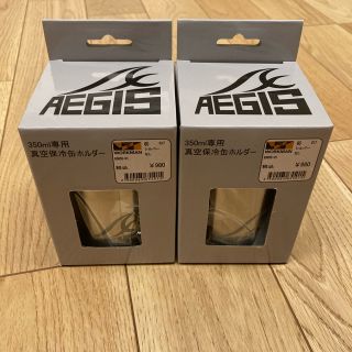 ワークマン AGD03 真空保冷缶ホルダー350ml 2個セット AEGIS(食器)