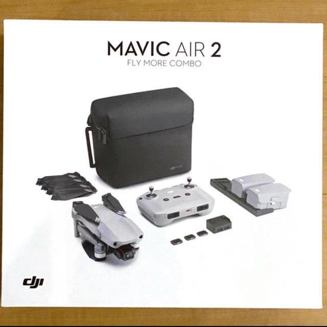 新品未開封未使用DJI Mavic Air2 Fly More Combo - library