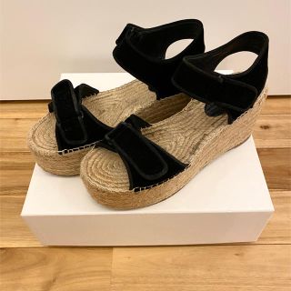 セリーヌ(celine)のceline オールドセリーヌ　フィービー　ウェッジサンダル(サンダル)