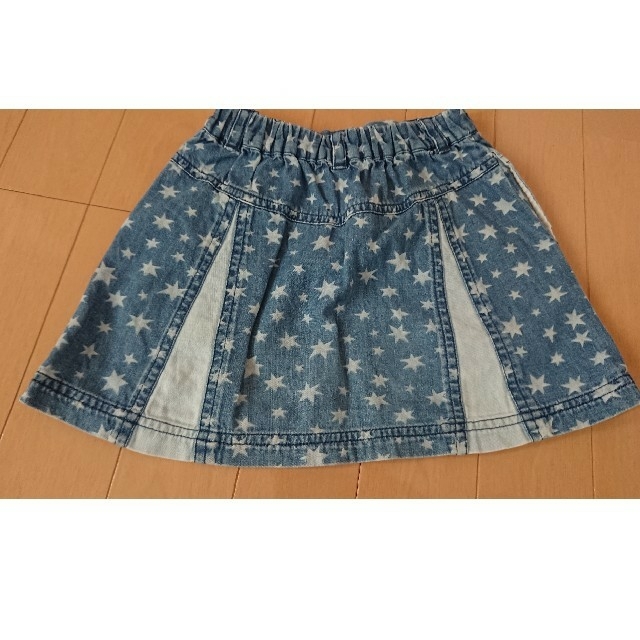 kumikyoku（組曲）(クミキョク)のKUMIKYOKU デニムスカート キッズ/ベビー/マタニティのキッズ服女の子用(90cm~)(スカート)の商品写真