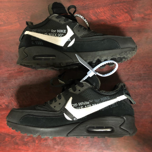 Nike Off-White AIR MAX 90 26.5 US8.5 交渉可