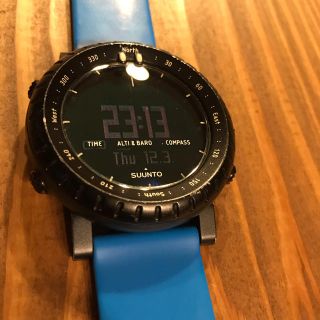 スント(SUUNTO)のSUUNTO CORE スント コア　ブルークラッシュ(腕時計(デジタル))