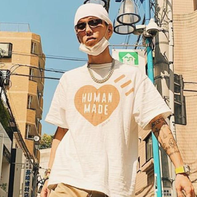 BBC - HUMAN MADE T-SHIRT jpthewavy着用の通販 by こかい|ビリオネア