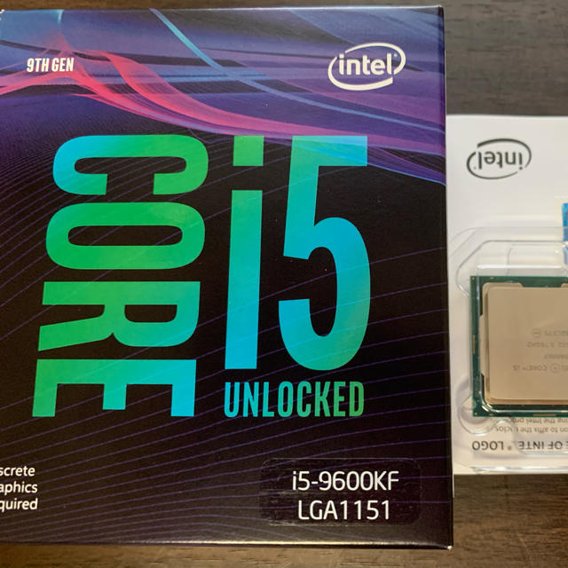 Intel core i5-9600KF【6/23 18時まで値下げ中】