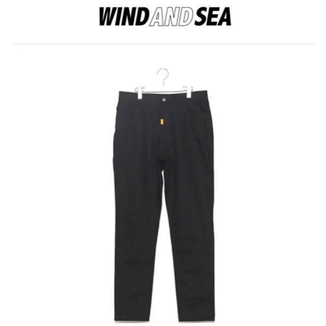 NEIGHBORHOOD(ネイバーフッド)の新品　WIND AND SEA スキニー　ブラック　黒　  メンズのパンツ(デニム/ジーンズ)の商品写真