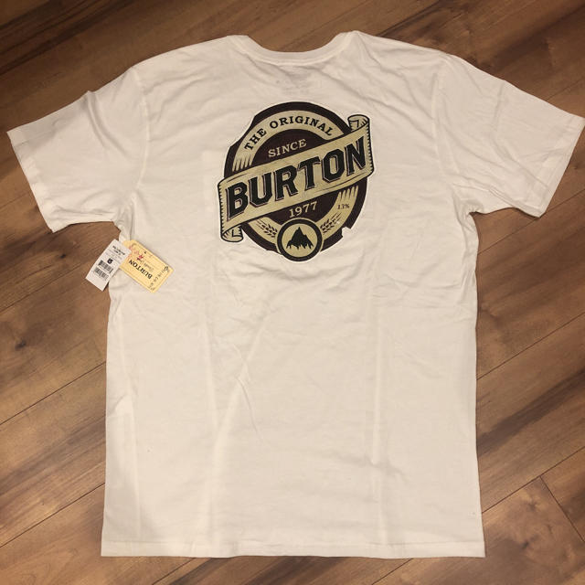 【希少】BURTON バートン　ポケットTシャツ　バックプリント　XL
