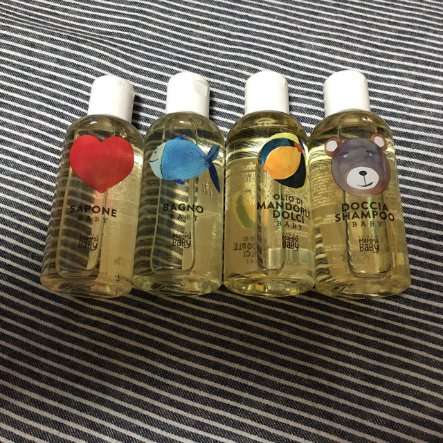 Cosme Kitchen(コスメキッチン)の【お値下げ】ママベビー　スキンケアセット　 キッズ/ベビー/マタニティの洗浄/衛生用品(ベビーローション)の商品写真