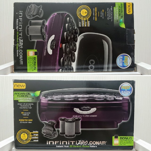 【日本未入荷】CONAIR☆ホットヘアカーラー 3