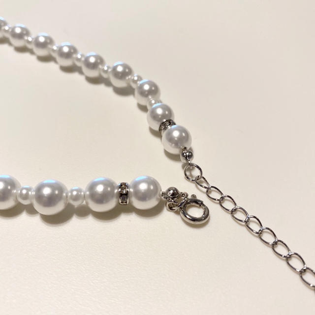 KAPITAL(キャピタル)のpearl beads necklace パールビーズネックレス メンズのアクセサリー(ネックレス)の商品写真