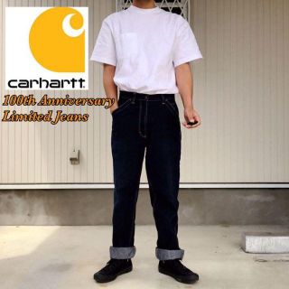 カーハート(carhartt)の【超希少 】1989s カーハート 100周年 デニム ペインターパンツ W29(ペインターパンツ)