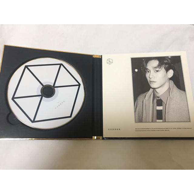 EXO(エクソ)の2集: EXODUS 【Korean Ver./ 韓国語】チェン エンタメ/ホビーのCD(K-POP/アジア)の商品写真
