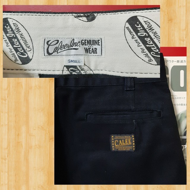 CALEE(キャリー)の定価16500円 CALEE キャリー T/C チノ ショートパンツ S メンズのパンツ(ショートパンツ)の商品写真