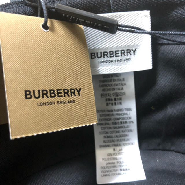 BURBERRY(バーバリー)の【新品】Burberry バケットハット メンズの帽子(ハット)の商品写真