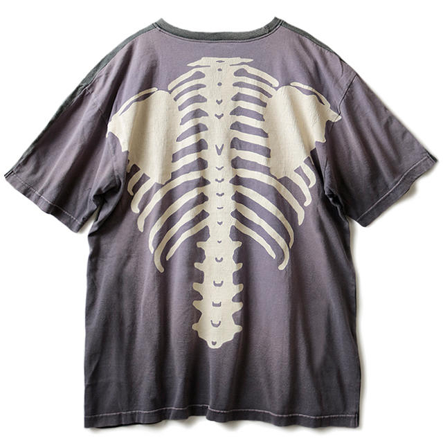 KAPITAL(キャピタル)のKAPITAL 天竺 2TONE BIG ティシャツ BONE 骨 メンズのトップス(Tシャツ/カットソー(半袖/袖なし))の商品写真