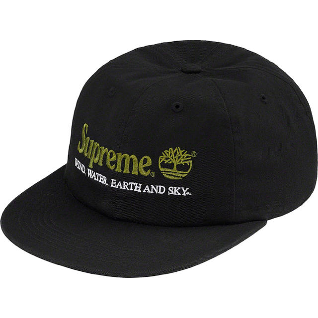 Supreme(シュプリーム)の黒 Supreme Timberland 6-Panel cap キャップ  メンズの帽子(キャップ)の商品写真