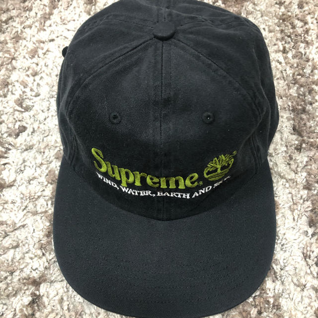 Supreme(シュプリーム)の黒 Supreme Timberland 6-Panel cap キャップ  メンズの帽子(キャップ)の商品写真