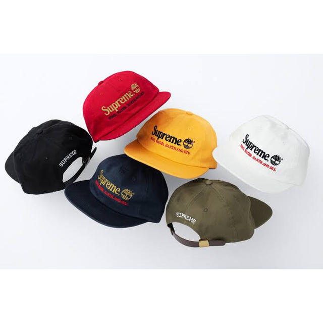 Supreme(シュプリーム)の黒 Supreme Timberland 6-Panel cap キャップ  メンズの帽子(キャップ)の商品写真