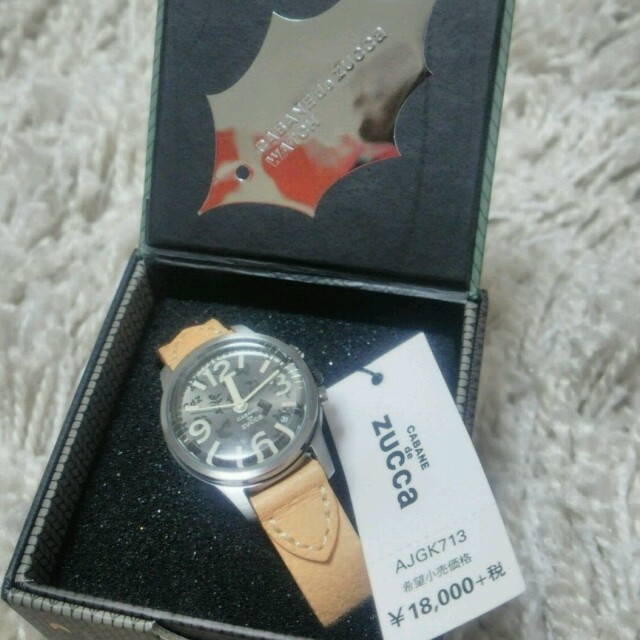 CABANE de ZUCCa(カバンドズッカ)の新品未使用☆ズッカ腕時計 レディースのファッション小物(腕時計)の商品写真