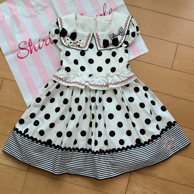 超高品質で人気の - Temple Shirley シャーリーテンプルドットワンピース 110 ワンピース 超高品質で人気の - Temple Shirley シャーリーテンプルドットワンピース 110 ワンピース
