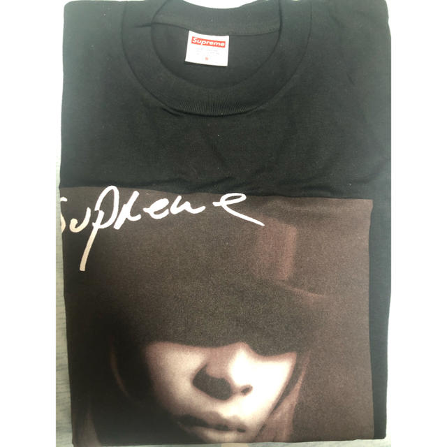 19AW supreme Mary J Blige Tee 黒　木村拓哉着用