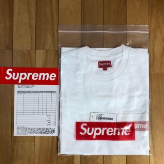 シュプリーム(Supreme)のsupreme  Mesh  Pocket   tee ボックスロゴ(Tシャツ/カットソー(半袖/袖なし))