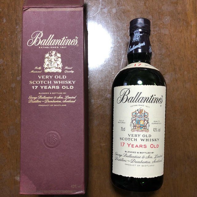 【未開封】バランタイン17年  Ballantine's スコッチウイスキー