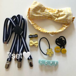 ジェニィ(JENNI)のSALE！お値引！JENNI♡ヘアアクセサスペンダー♡set♡(その他)