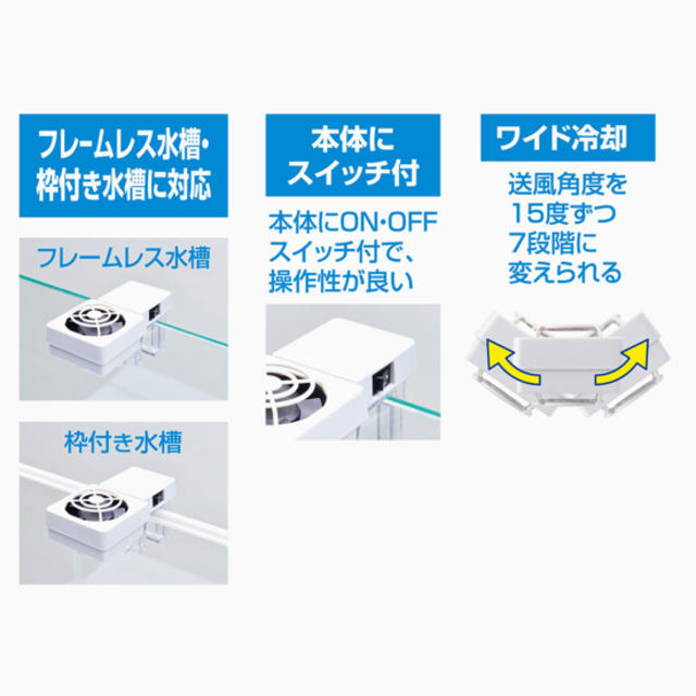 GEX 冷却 ファン アクアクールファン ビック その他のペット用品(アクアリウム)の商品写真