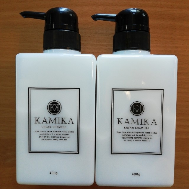 #KAMIKA..オールインワンクリームshampoo  400ｇ２個