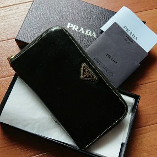 プラダ(PRADA)のプラダ メンズ 長財布  ブラック(長財布)