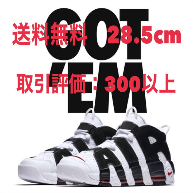 込 NIKE AIR MORE UPTEMPO 28.5cm モアテン