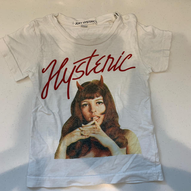 HYSTERIC GLAMOUR(ヒステリックグラマー)のジョーイヒステリック　半袖　Tシャツ　80〜90 xs キッズ/ベビー/マタニティのベビー服(~85cm)(Ｔシャツ)の商品写真