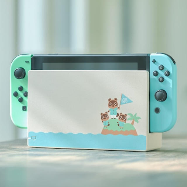 Nintendo Switch(ニンテンドースイッチ)のあつまれどうぶつの森 Nintendo Switch 本体 同梱版 エンタメ/ホビーのゲームソフト/ゲーム機本体(家庭用ゲーム機本体)の商品写真