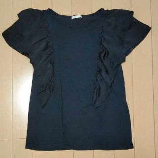 ジーユー(GU)のGU　フリルTシャツ　150(Tシャツ/カットソー)