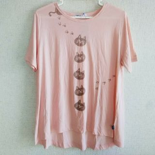 ラフ(rough)のうさぎ様専用【新品】rough ラフ Tシャツ にゃんこ フリーサイズ(Tシャツ(半袖/袖なし))