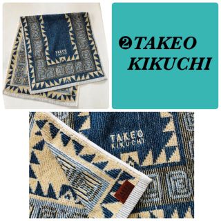 タケオキクチ(TAKEO KIKUCHI)の❷ TAKEO KIKUCHI ★フェイスタオル(タオル/バス用品)